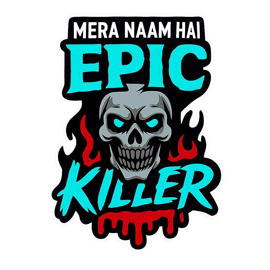 Epic Killer Sticker Pack (Set of 5)