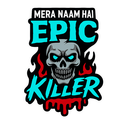 Epic Killer Sticker Pack (Set of 5)