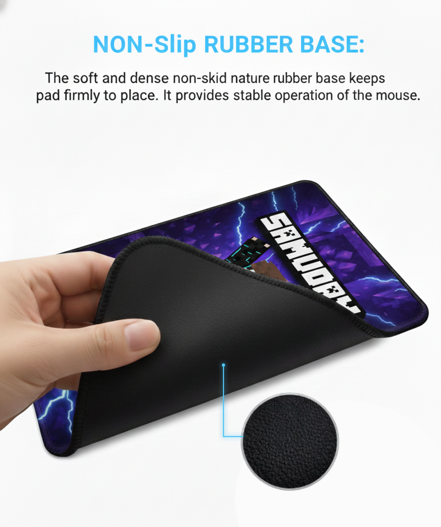 Epic Killer Compact Stitched Gaming Mousepad – SAMUDAY Edition