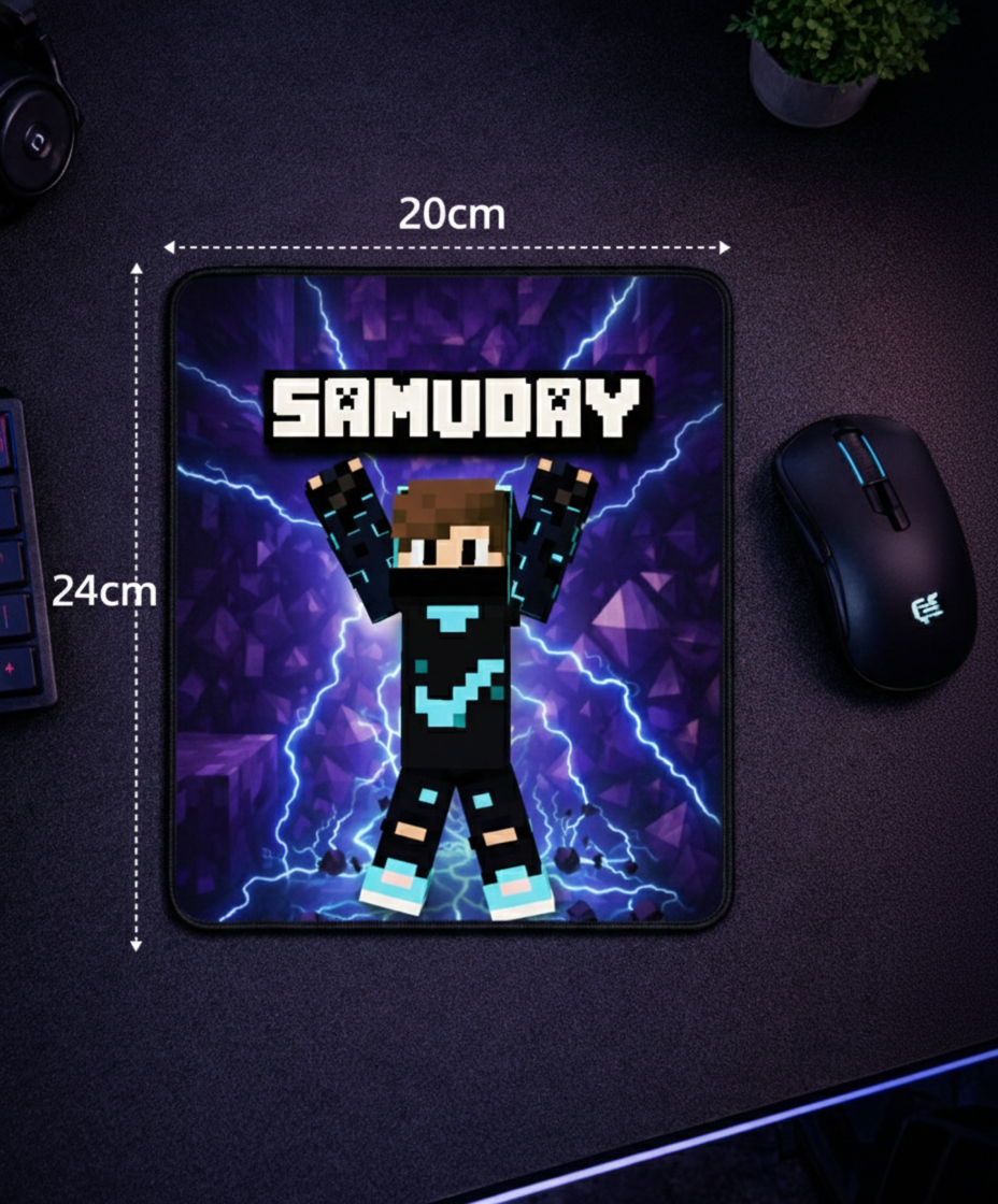 Epic Killer Compact Stitched Gaming Mousepad – SAMUDAY Edition